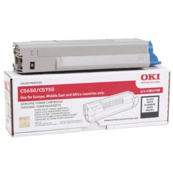 OKI Toner schwarz 43865708