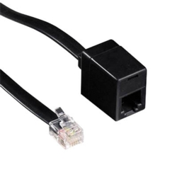 Analoges Verl&auml;ngerungskabel 10,0 m RJ-11