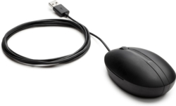 HP Wired 320M Maus ergonomisch kabelgebunden schwarz