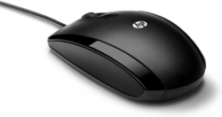 HP X500 Maus kabelgebunden schwarz