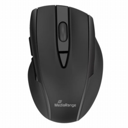 MediaRange MROS217 Maus ergonomisch kabellos schwarz