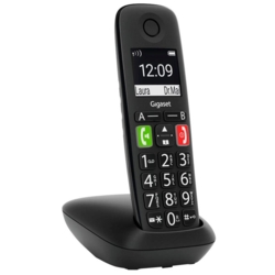 Gigaset E290 Schnurloses Telefon schwarz