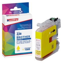 edding Tintenpatrone gelb EDD-448 kompatibel zu brother LC-123Y