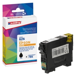 edding Tintenpatrone schwarz EDD-626 kompatibel zu EPSON 603XL Bk