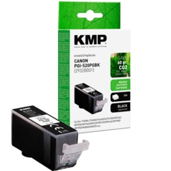 KMP Tintenpatrone schwarz kompatibel zu Canon PGI-520 BK