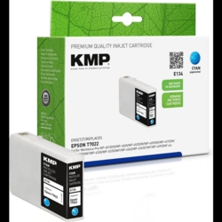 KMP Tintenpatrone cyan E134 kompatibel zu EPSON T7022XL