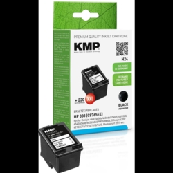 KMP Tintenpatrone schwarz H24 kompatibel zu HP 338 (C8765E)