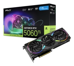 PNY RTX5060 TI VERTO ARGB OC Triple Fan 16GB GDDR7 HDMI 3x