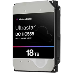 Festplatte WESTERN DIGITAL Ultrastar DC HC555 8,89cm 3,5Zoll 26.1 18TB 512 7200RPM SAS ULT