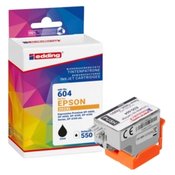 edding Tintenpatrone schwarz EDD-604 kompatibel zu EPSON 202XL / T02G14 edding Tintenpatrone schwarz EDD-604 kompatibel zu EPSON 202XL / T02G14