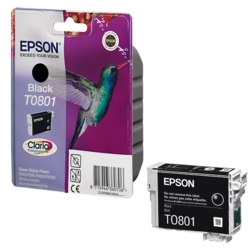 EPSON Tintenpatrone schwarz T0801 EPSON Tintenpatrone schwarz T0801